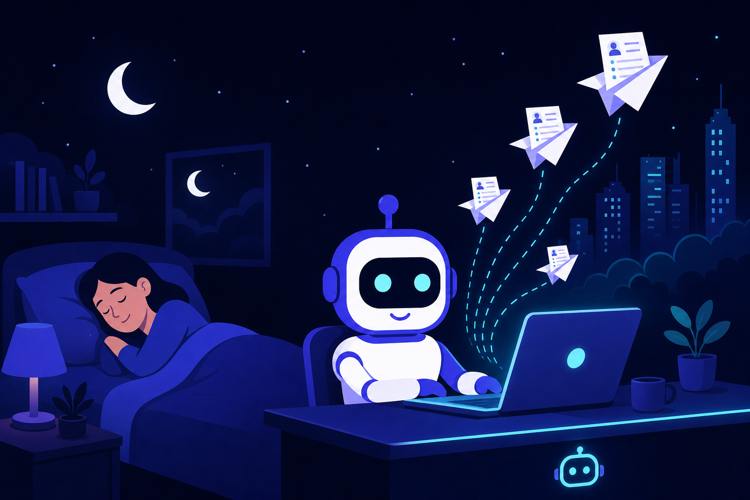 Otto sends tailored job applications while you sleep
